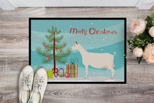 Load image into Gallery viewer, Saanen Goat Christmas Doormat - 24x36 Decorative Floor Mat – Indoor/Outdoor Rug with Artistic Flair BB9256JMAT