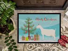 Load image into Gallery viewer, Saanen Goat Christmas Doormat - 24x36 Decorative Floor Mat – Indoor/Outdoor Rug with Artistic Flair BB9256JMAT