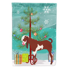 Load image into Gallery viewer, Jamnapari Goat Christmas Flag Canvas House Size BB9257CHF