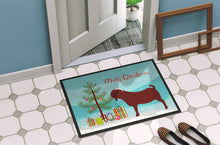 Load image into Gallery viewer, Kalahari Red Goat Christmas Doormat - 24x36 Decorative Floor Mat – Indoor/Outdoor Rug with Artistic Flair BB9258JMAT