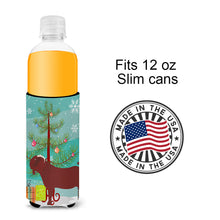 Load image into Gallery viewer, Kalahari Red Goat Christmas   Hugger for slim cans BB9258MUK