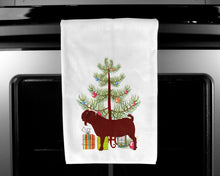 Load image into Gallery viewer, Kalahari Red Goat Christmas Kitchen Towels – Set of 2 - Decorative &amp; Absorbent Cotton | BB9258WTKT