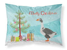 Load image into Gallery viewer, West of England Goose Christmas Fabric Standard Pillowcase – Artistic Decorative Front, White Back BB9262PILLOWCASE