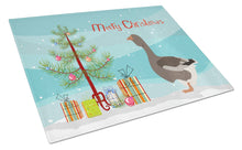 Load image into Gallery viewer, Toulouse Goose Christmas Glass Cutting Boards – Durable, Decorative Kitchen Art Large BB9264LCB