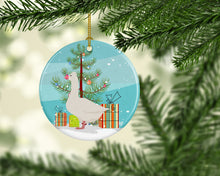 Load image into Gallery viewer, Roman Goose Christmas Ornament - Round Ceramic Ornament – Artist-Designed Keepsake Decoration BB9265CO1