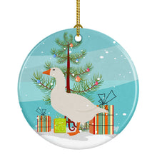 Load image into Gallery viewer, Shire Horse Christmas Ornament - Round Ceramic Ornament – Artist-Designed Keepsake Decoration BB9267CO1