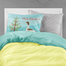 Load image into Gallery viewer, Pomeranian Rogener Goose Christmas Fabric Standard Pillowcase – Artistic Decorative Front, White Back BB9270PILLOWCASE
