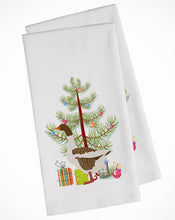 Load image into Gallery viewer, Pomeranian Rogener Goose Christmas Kitchen Towels – Set of 2 - Decorative &amp; Absorbent Cotton | BB9270WTKT