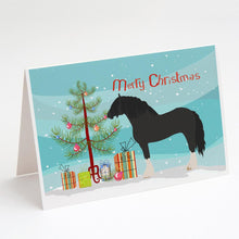 Load image into Gallery viewer, Pomeranian Rogener Goose Christmas Greeting Cards -  Blank Note Cards – 8-Pack of Artist-Designed Cards with Envelopes