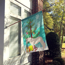 Load image into Gallery viewer, Paso Fino Horse Christmas Flag Canvas House Size BB9272CHF