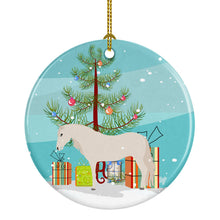 Load image into Gallery viewer, Paso Fino Horse Christmas Ornament - Round Ceramic Ornament – Artist-Designed Keepsake Decoration BB9272CO1
