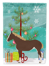 Load image into Gallery viewer, Percheron Horse Christmas Garden Flag - Outdoor Decorative Yard Flag BB9273GF