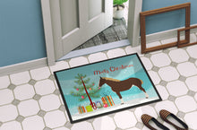 Load image into Gallery viewer, Percheron Horse Christmas Doormat - 18x27 Decorative Floor Mat – Indoor/Outdoor Rug with Artistic Flair BB9273MAT