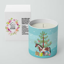 Load image into Gallery viewer, Pinto Horse Christmas 10 oz Decorative Soy Candle