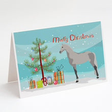 Load image into Gallery viewer, Orlov Trotter Horse Christmas Greeting Cards -  Blank Note Cards – 8-Pack of Artist-Designed Cards with Envelopes