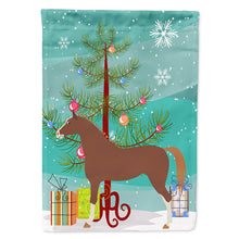 Load image into Gallery viewer, Hanoverian Horse Christmas Flag Canvas House Size BB9276CHF