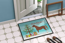 Load image into Gallery viewer, Hanoverian Horse Christmas Doormat - 24x36 Decorative Floor Mat – Indoor/Outdoor Rug with Artistic Flair BB9276JMAT