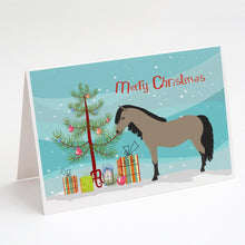 Load image into Gallery viewer, Welsh Pony Horse Christmas Greeting Cards -  Blank Note Cards – 8-Pack of Artist-Designed Cards with Envelopes