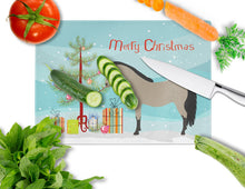 Load image into Gallery viewer, Welsh Pony Horse Christmas Glass Cutting Boards – Durable, Decorative Kitchen Art Large BB9277LCB