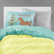 Load image into Gallery viewer, Arabian Horse Christmas Fabric Standard Pillowcase – Artistic Decorative Front, White Back BB9278PILLOWCASE