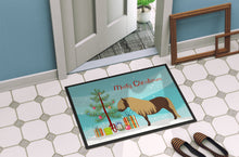 Load image into Gallery viewer, Shetland Pony Horse Christmas Doormat - 18x27 Decorative Floor Mat – Indoor/Outdoor Rug with Artistic Flair BB9281MAT