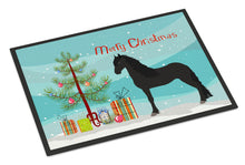 Load image into Gallery viewer, Friesian Horse Christmas Doormat - 18x27 Decorative Floor Mat – Indoor/Outdoor Rug with Artistic Flair BB9282MAT