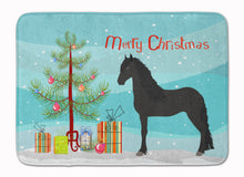 Load image into Gallery viewer, Friesian Horse Christmas Machine Washable Memory Foam Mat BB9282RUG