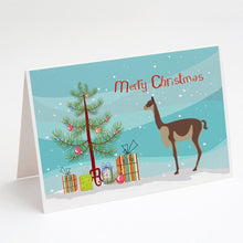 Load image into Gallery viewer, Vicugna or Vicuna Christmas Greeting Cards -  Blank Note Cards – 8-Pack of Artist-Designed Cards with Envelopes