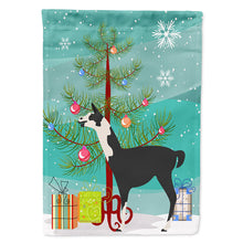 Load image into Gallery viewer, Llama Q' Ara Christmas Flag Canvas House Size BB9285CHF
