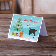 Load image into Gallery viewer, Llama Q' Ara Christmas Greeting Cards -  Blank Note Cards – 8-Pack of Artist-Designed Cards with Envelopes