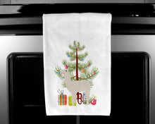 Load image into Gallery viewer, Alpaca Christmas Kitchen Towels – Set of 2 - Decorative &amp; Absorbent Cotton | BB9286WTKT