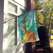 Load image into Gallery viewer, Alpaca Suri Christmas Flag Canvas House Size BB9287CHF