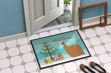 Load image into Gallery viewer, Alpaca Suri Christmas Doormat - 18x27 Decorative Floor Mat – Indoor/Outdoor Rug with Artistic Flair BB9287MAT