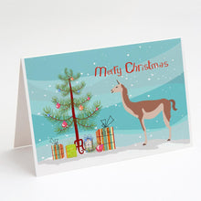 Load image into Gallery viewer, Guanaco Christmas Greeting Cards -  Blank Note Cards – 8-Pack of Artist-Designed Cards with Envelopes