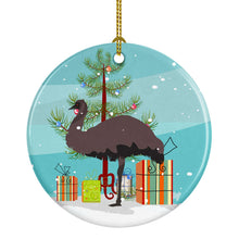 Load image into Gallery viewer, Emu Christmas Ornament - Round Ceramic Ornament – Artist-Designed Keepsake Decoration BB9289CO1