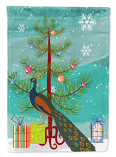 Load image into Gallery viewer, Indian Peacock Peafowl Christmas Garden Flag - Outdoor Decorative Yard Flag BB9292GF