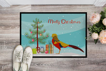 Load image into Gallery viewer, Golden or Chinese Pheasant Christmas Doormat - 24x36 Decorative Floor Mat – Indoor/Outdoor Rug with Artistic Flair BB9295JMAT