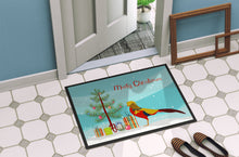 Load image into Gallery viewer, Golden or Chinese Pheasant Christmas Doormat - 24x36 Decorative Floor Mat – Indoor/Outdoor Rug with Artistic Flair BB9295JMAT