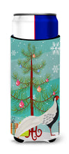 Load image into Gallery viewer, Silver Pheasant Christmas   Hugger for slim cans BB9296MUK