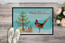Load image into Gallery viewer, Ring-necked Common Pheasant Christmas Doormat - 24x36 Decorative Floor Mat – Indoor/Outdoor Rug with Artistic Flair BB9297JMAT