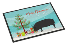 Load image into Gallery viewer, Devon Large Black Pig Christmas Doormat - 24x36 Decorative Floor Mat – Indoor/Outdoor Rug with Artistic Flair BB9298JMAT