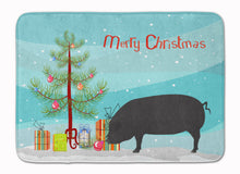 Load image into Gallery viewer, Devon Large Black Pig Christmas Machine Washable Memory Foam Mat BB9298RUG
