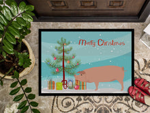 Load image into Gallery viewer, American Landrace Pig Christmas Doormat - 24x36 Decorative Floor Mat – Indoor/Outdoor Rug with Artistic Flair BB9299JMAT