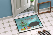 Load image into Gallery viewer, Berkshire Pig Christmas Doormat - 18x27 Decorative Floor Mat – Indoor/Outdoor Rug with Artistic Flair BB9300MAT