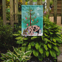 Load image into Gallery viewer, Mini Miniature Pig Christmas Garden Flag - Outdoor Decorative Yard Flag BB9302GF