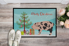 Load image into Gallery viewer, Mini Miniature Pig Christmas Doormat - 18x27 Decorative Floor Mat – Indoor/Outdoor Rug with Artistic Flair BB9302MAT