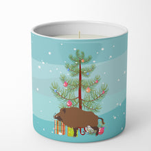 Load image into Gallery viewer, Wild Boar Pig Christmas 10 oz Decorative Soy Candle