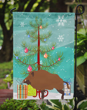 Load image into Gallery viewer, Wild Boar Pig Christmas Garden Flag - Outdoor Decorative Yard Flag BB9303GF