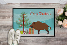 Load image into Gallery viewer, Wild Boar Pig Christmas Doormat - 24x36 Decorative Floor Mat – Indoor/Outdoor Rug with Artistic Flair BB9303JMAT