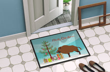 Load image into Gallery viewer, Wild Boar Pig Christmas Doormat - 18x27 Decorative Floor Mat – Indoor/Outdoor Rug with Artistic Flair BB9303MAT